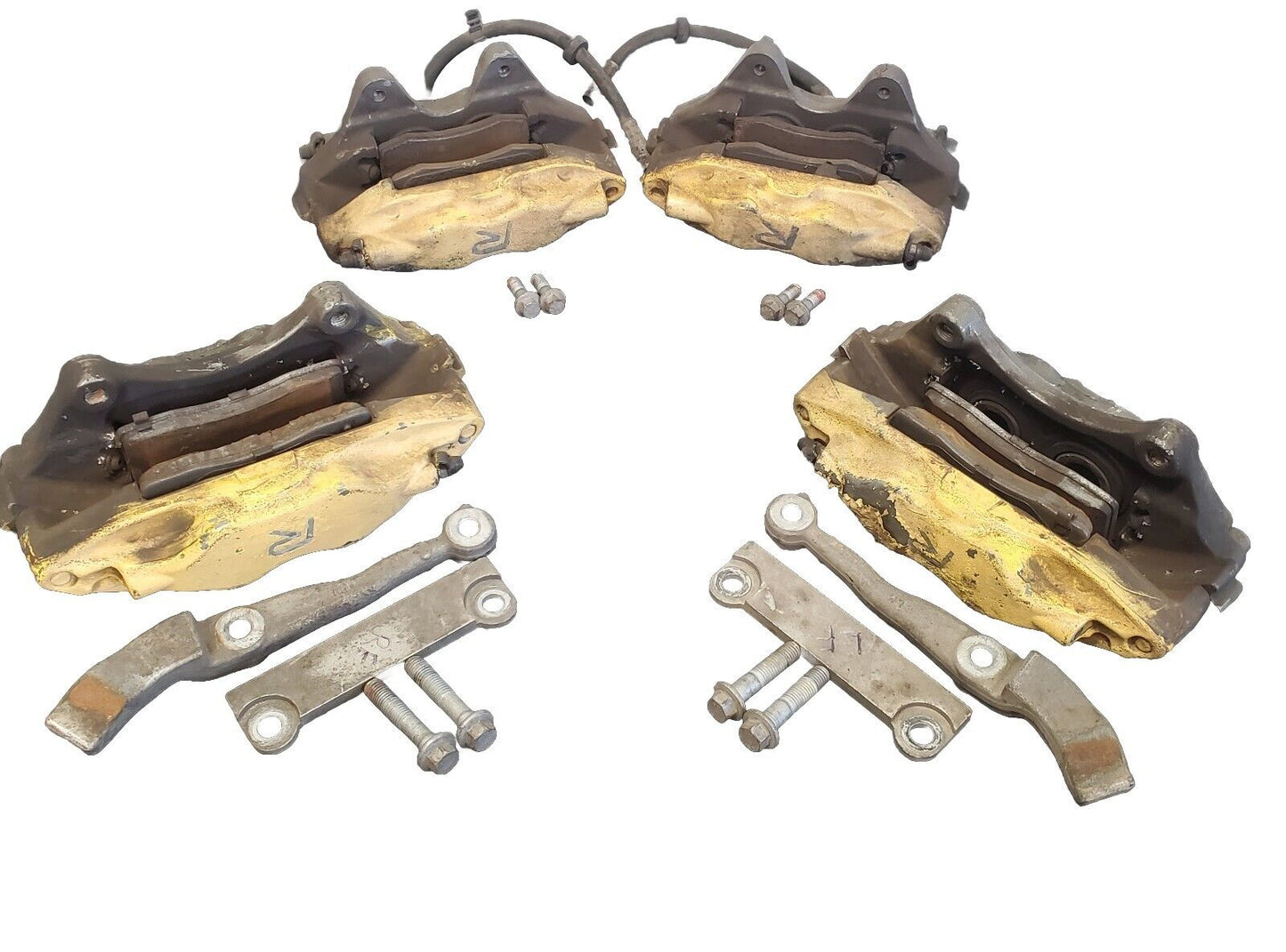 2004-2007 VOLVO S60R XC70R V70R OEM Brembo Brake Calipers Set of 4 Front + Rear