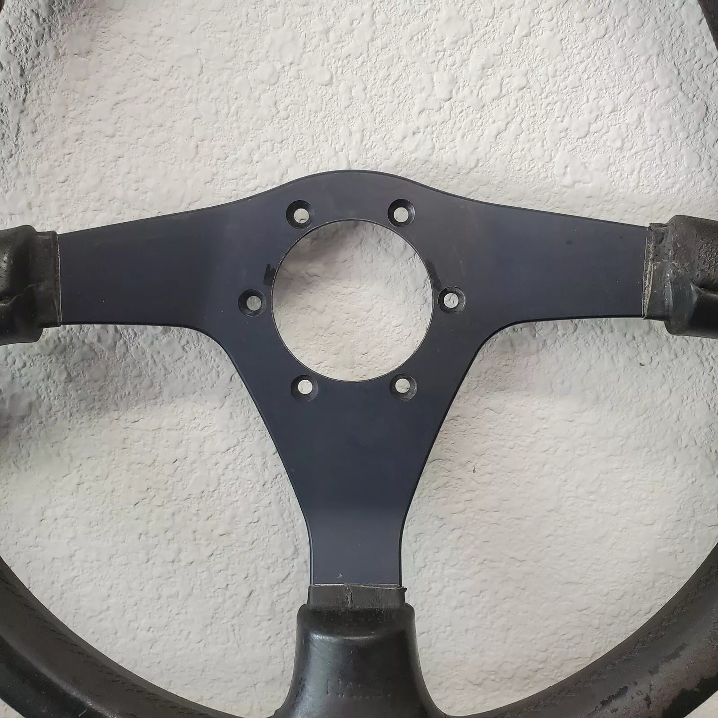 Nardi Torino Z5 Racing Steering Wheel Black Leather 365mm Made in Italy