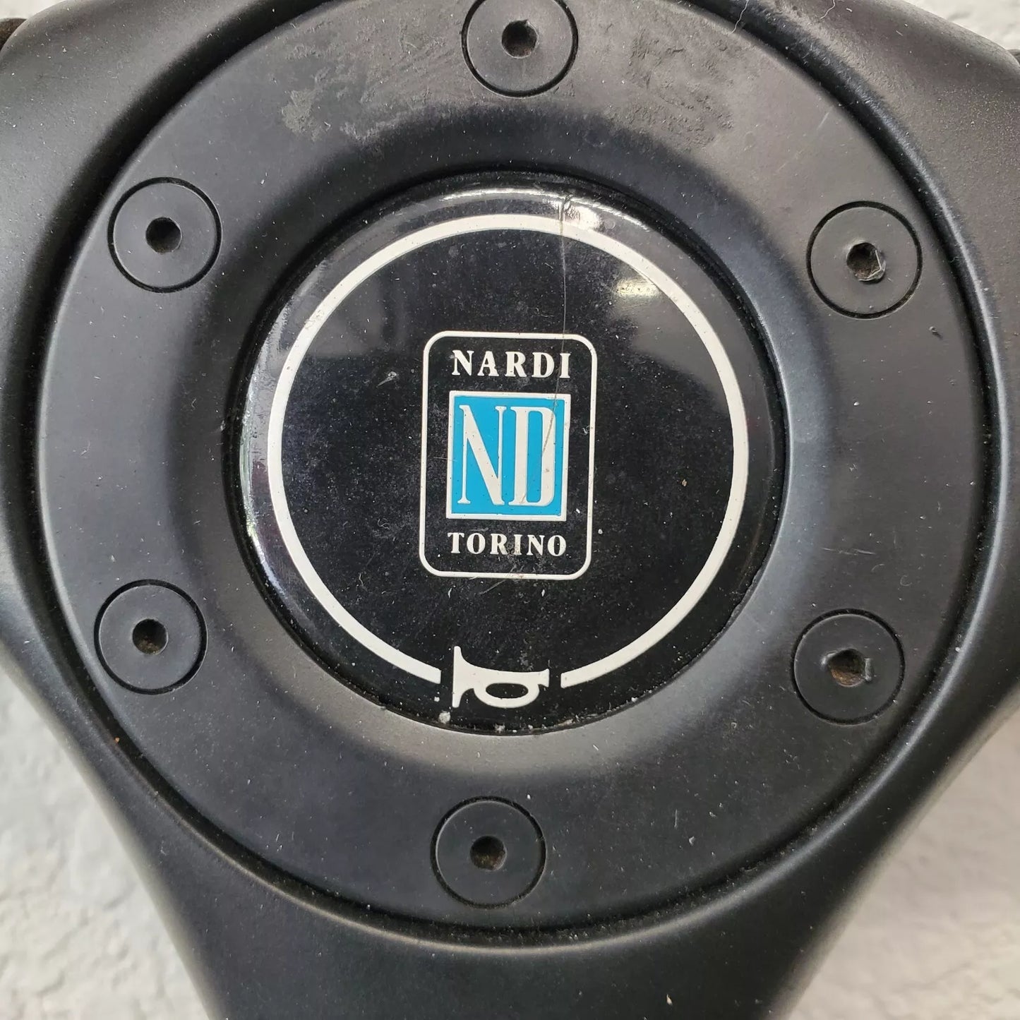 Nardi Torino Z5 Racing Steering Wheel Black Leather 365mm Made in Italy