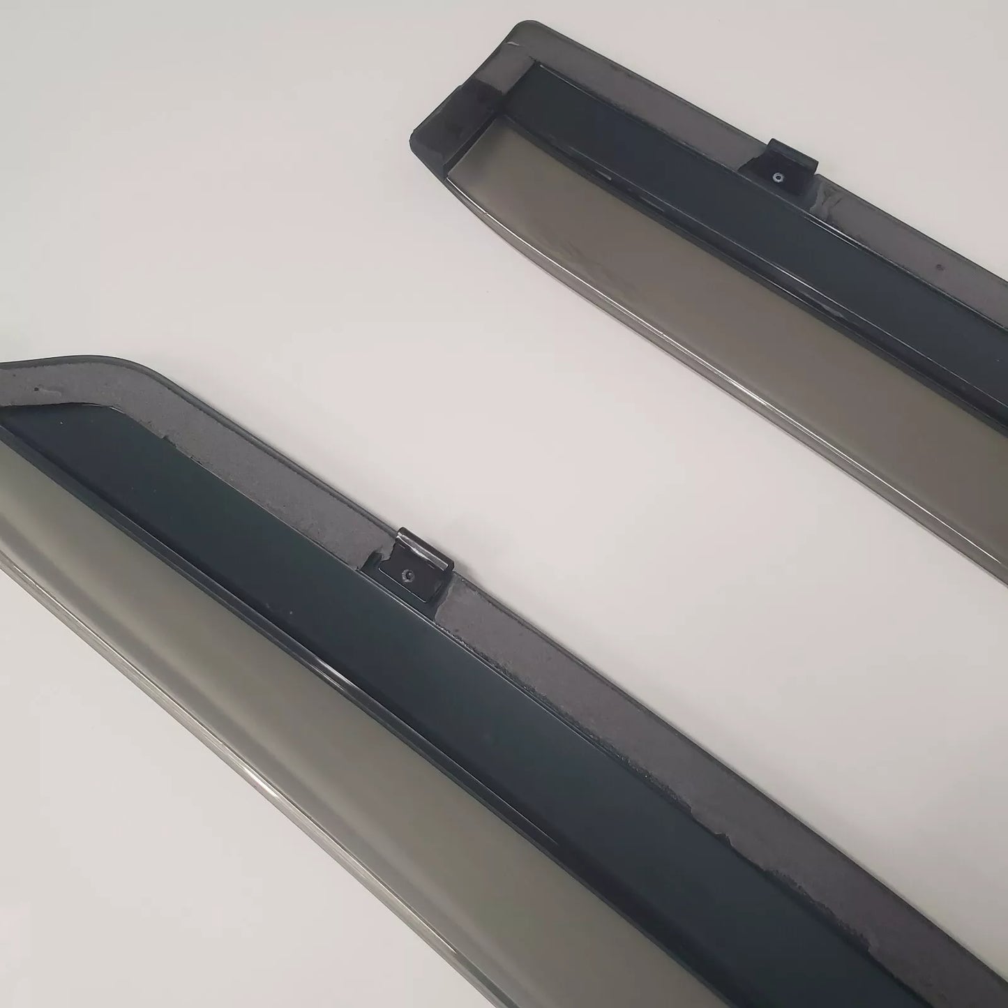 Mazda RX-8 JDM OEM Window Visor Deflector Rain Guards Brilliant Black RX8 SE3P