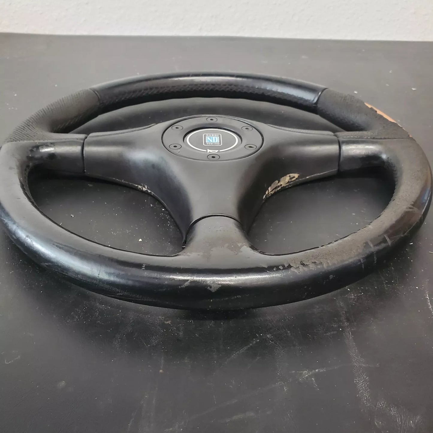 Nardi Torino Z5 Racing Steering Wheel Black Leather 365mm Made in Italy