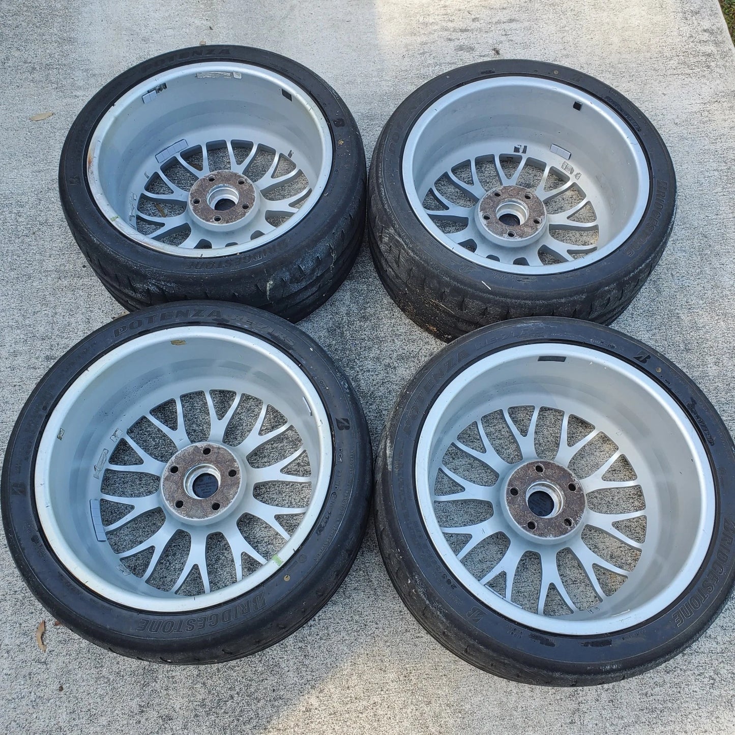 BBS RG189 DTM Forged Wheels + RE71rs Skyline Mine's GT-R R32 R33 R34 EVO RX-7