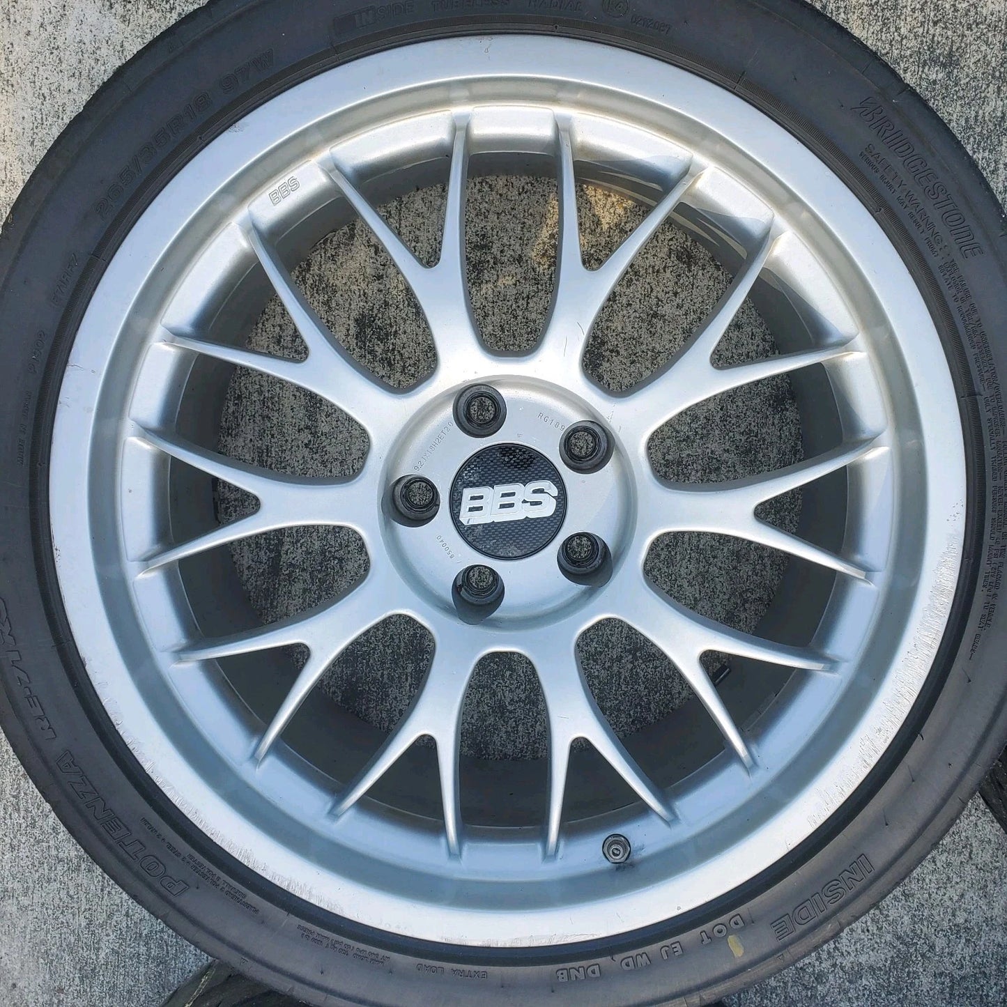 BBS RG189 DTM Forged Wheels + RE71rs Skyline Mine's GT-R R32 R33 R34 EVO RX-7