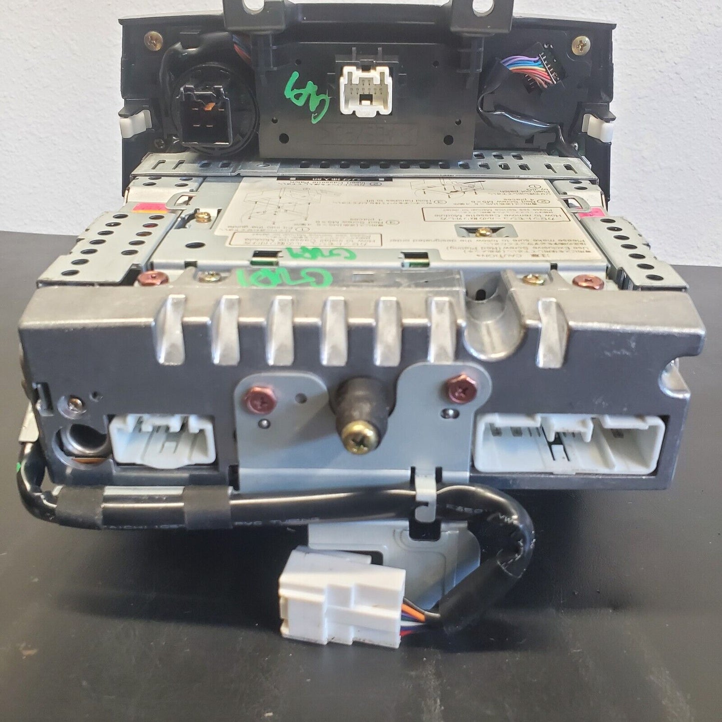 Mazda RX-8 RX8 Radio Control Receiver Cassette Tape Deck with Billet Rotor Knob