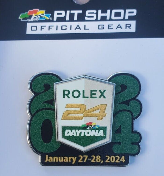2024 Rolex 24 Hour Race Pin Layered Daytona IMSA Official Gear