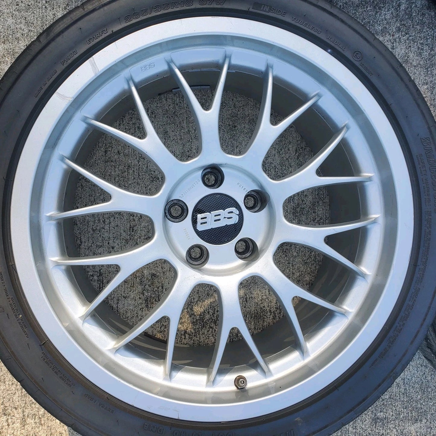 BBS RG189 DTM Forged Wheels + RE71rs Skyline Mine's GT-R R32 R33 R34 EVO RX-7