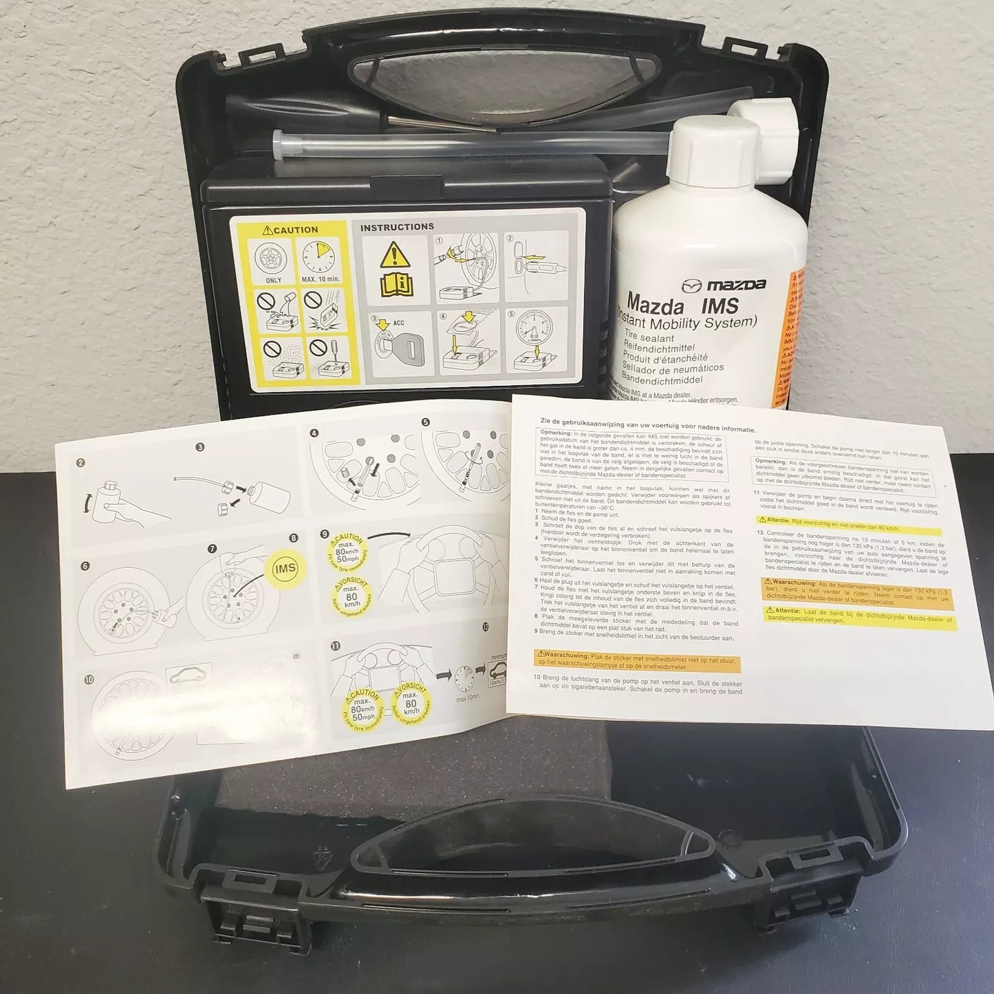 MAZDA Instant Mobility System (IMS) Compact Air Compressor w/ Original Case RX-8