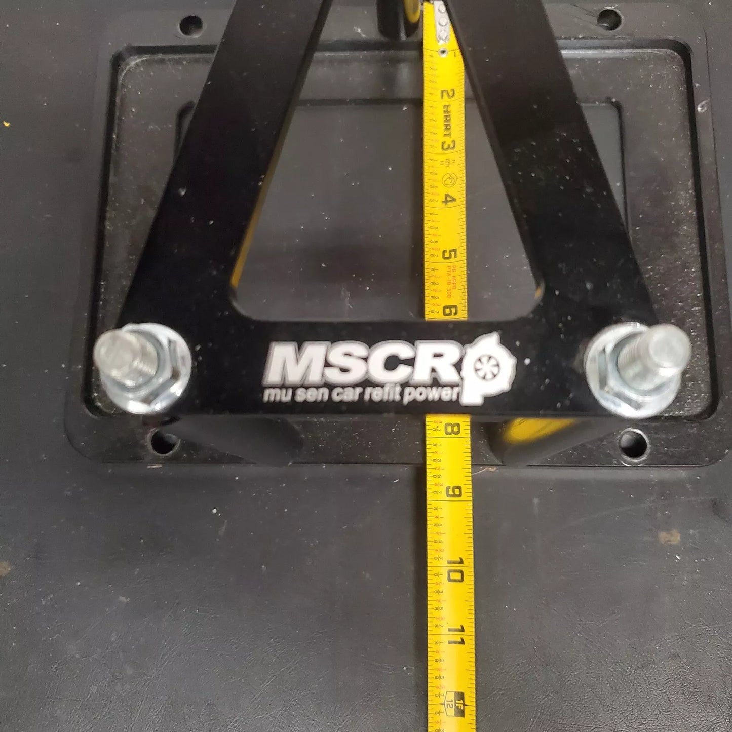Universal Billet Battery Tray Hold Down Trunk Relocation Box 551181