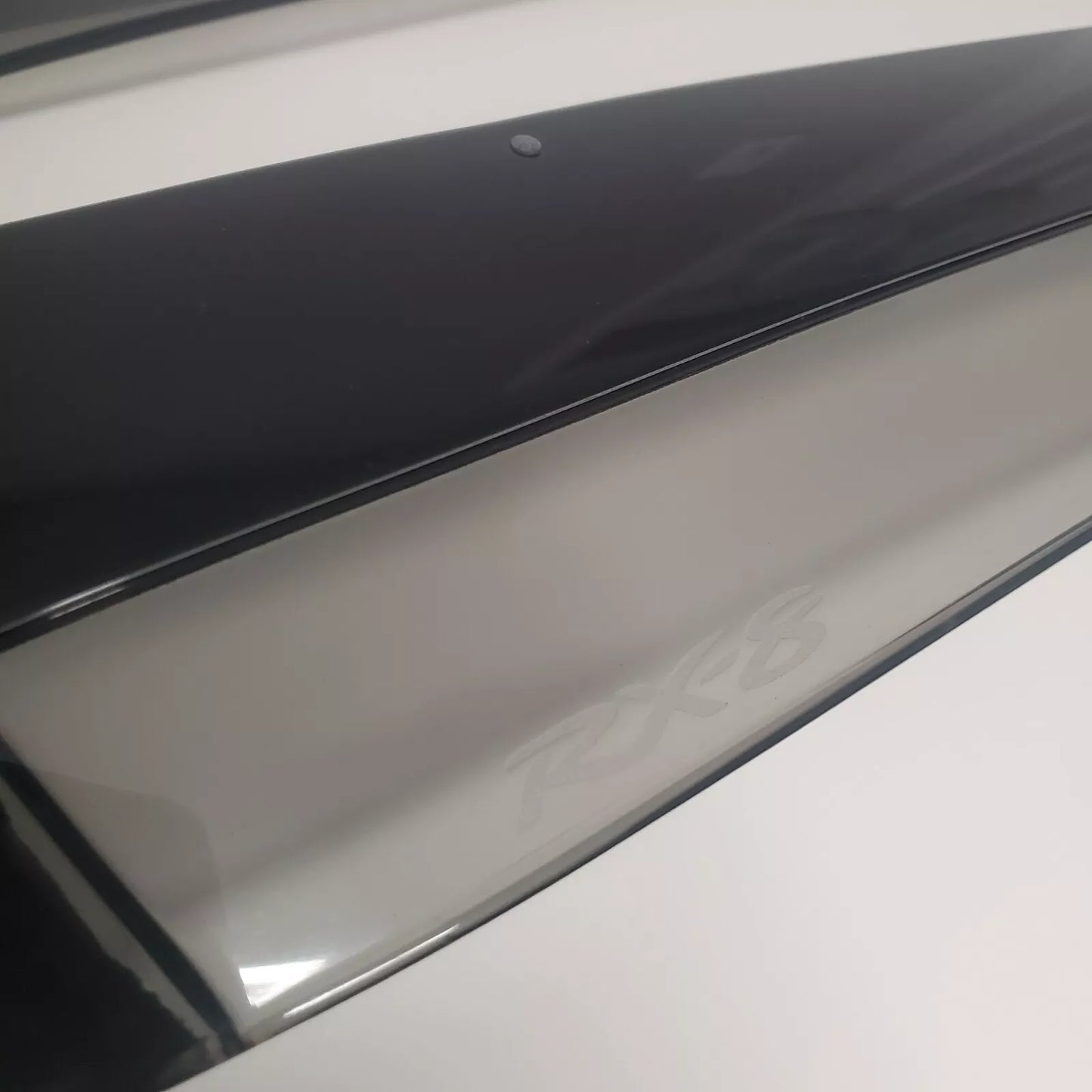 Mazda RX-8 JDM OEM Window Visor Deflector Rain Guards Brilliant Black RX8 SE3P