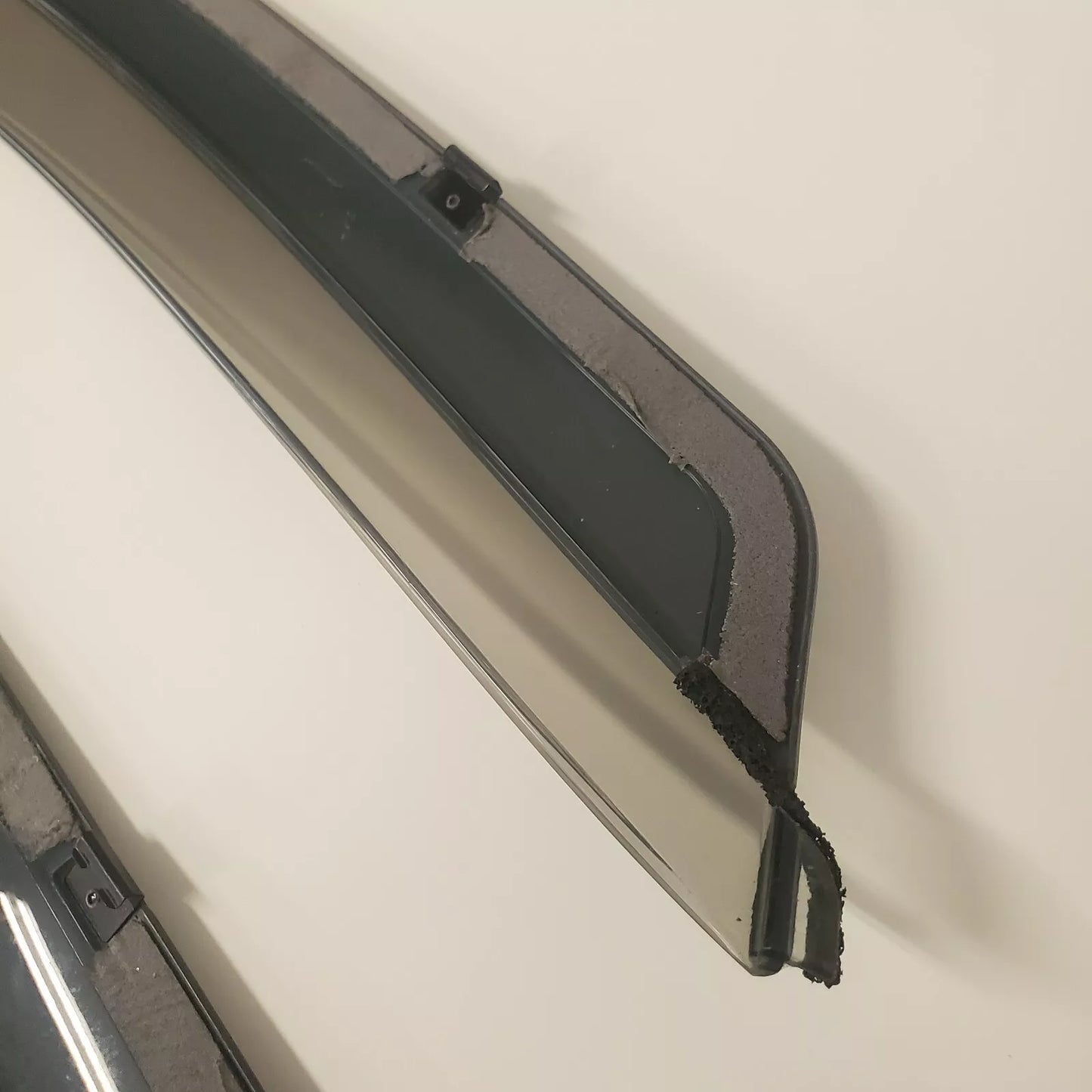 Mazda RX-8 JDM OEM Window Visor Deflector Rain Guards Brilliant Black RX8 SE3P