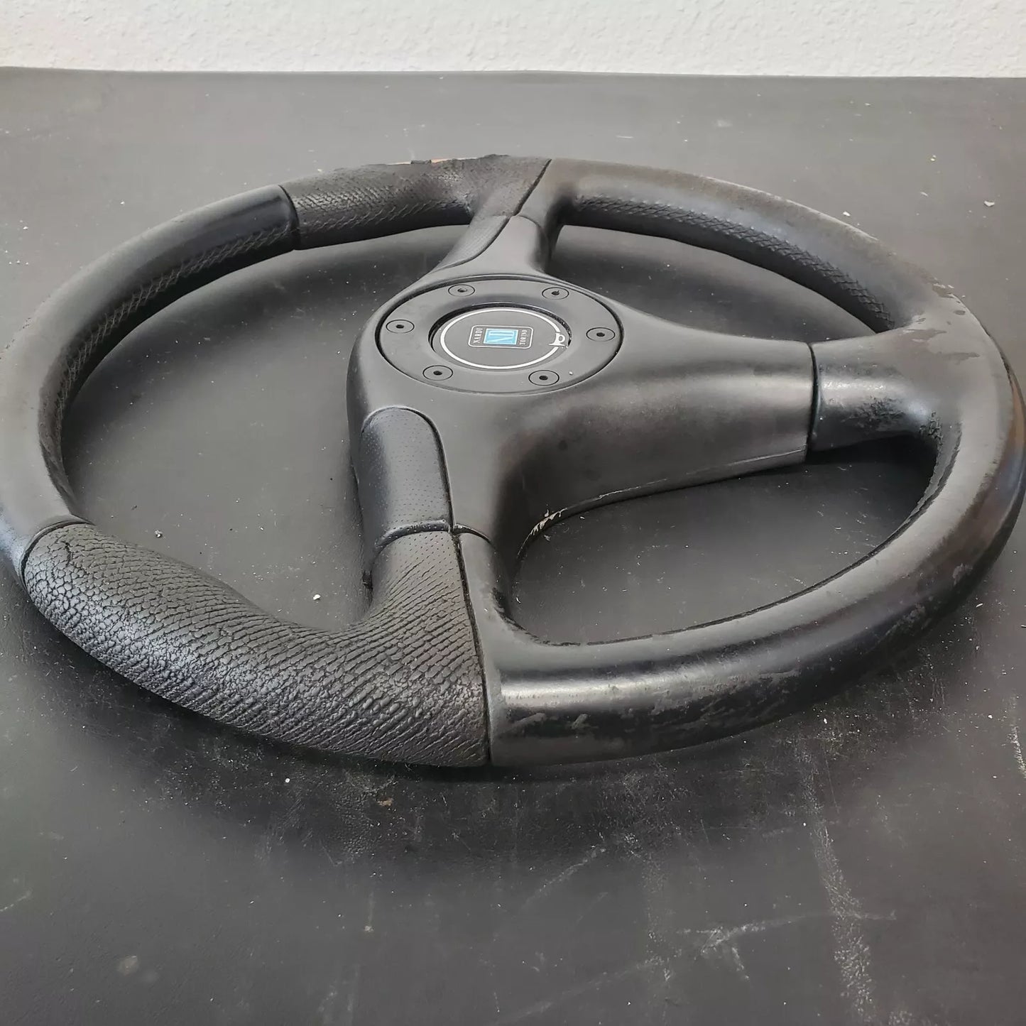 Nardi Torino Z5 Racing Steering Wheel Black Leather 365mm Made in Italy