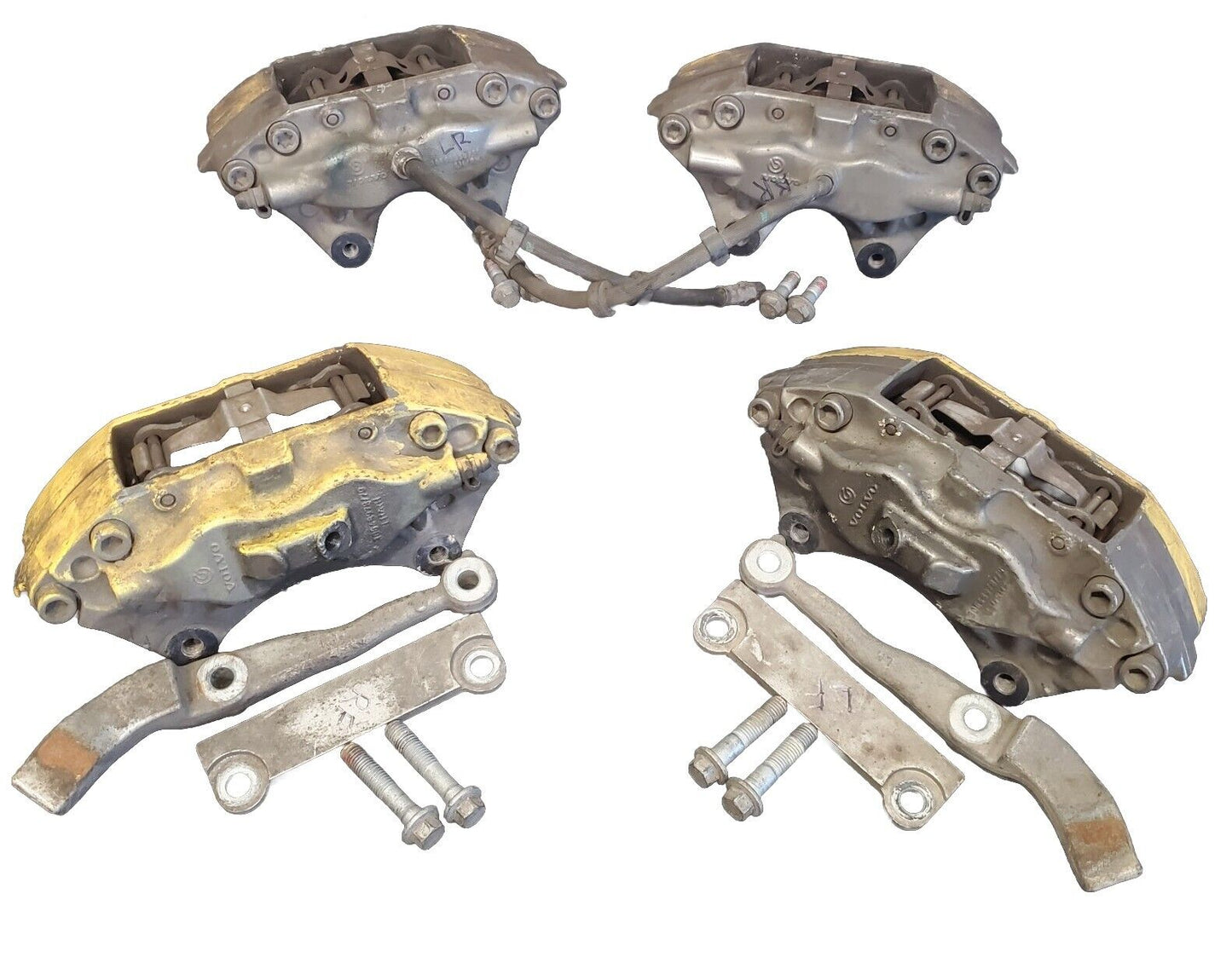 2004-2007 VOLVO S60R XC70R V70R OEM Brembo Brake Calipers Set of 4 Front + Rear