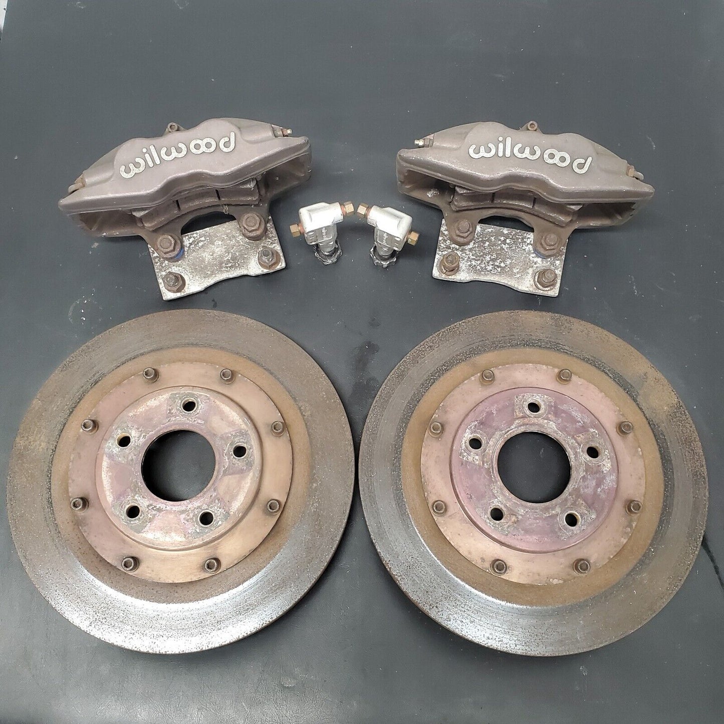 BlehmCo Nissan Maxima 89-94 Big Brake Kit Wilwood Superlite Coleman 2-pc Rotors