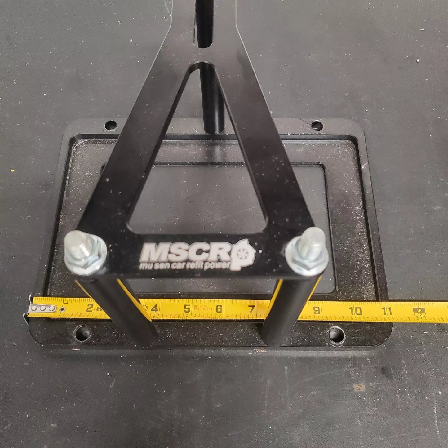 Universal Billet Battery Tray Hold Down Trunk Relocation Box 551181