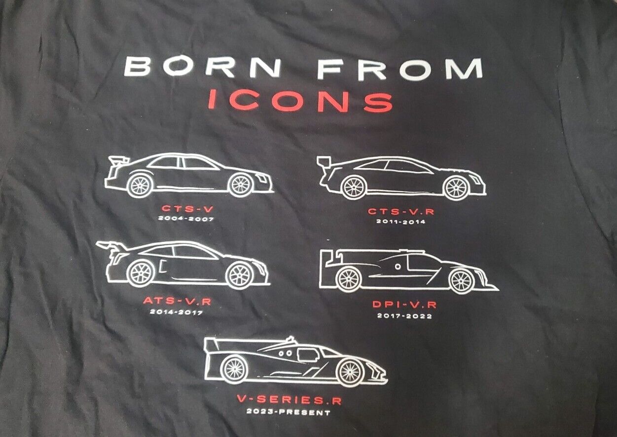 2024 CADILLAC RACING T-shirt Rolex 24 Hour IMSA Race at Daytona Size XL