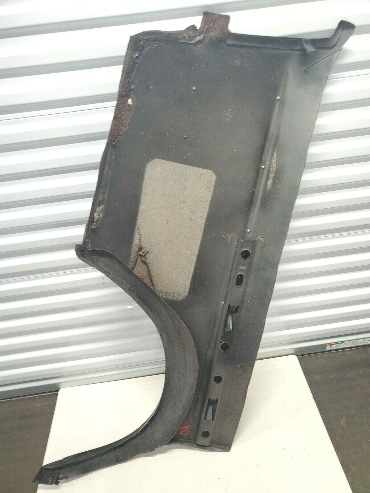 Volvo 245 / Volvo 240 Turbo Wagon Rear Driver Side Quarter Panel Black 1983