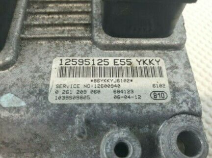 05-07 CADILLAC CTS / SRX Engine Control Unit / Computer 12595125 E55 YKKY