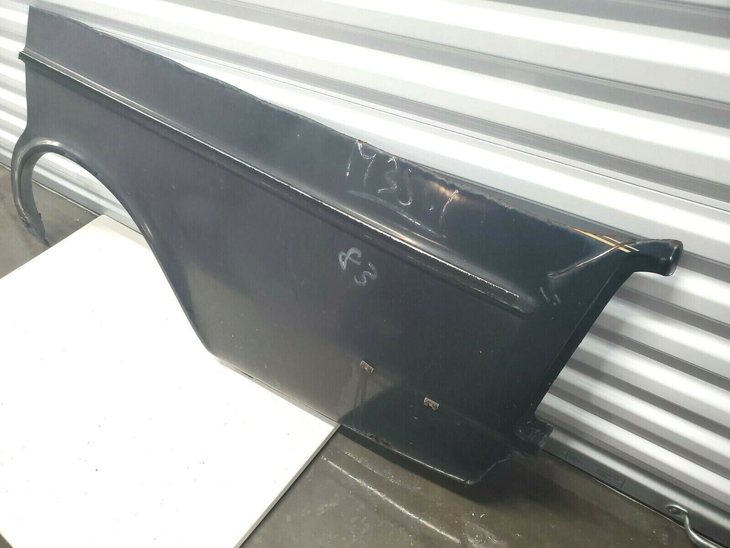 Volvo 245 / Volvo 240 Turbo Wagon Rear Driver Side Quarter Panel Black 1983