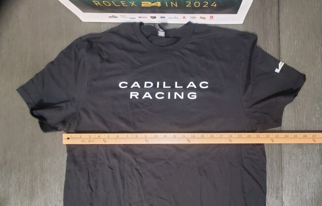 2024 CADILLAC RACING T-shirt Rolex 24 Hour IMSA Race at Daytona Size XL