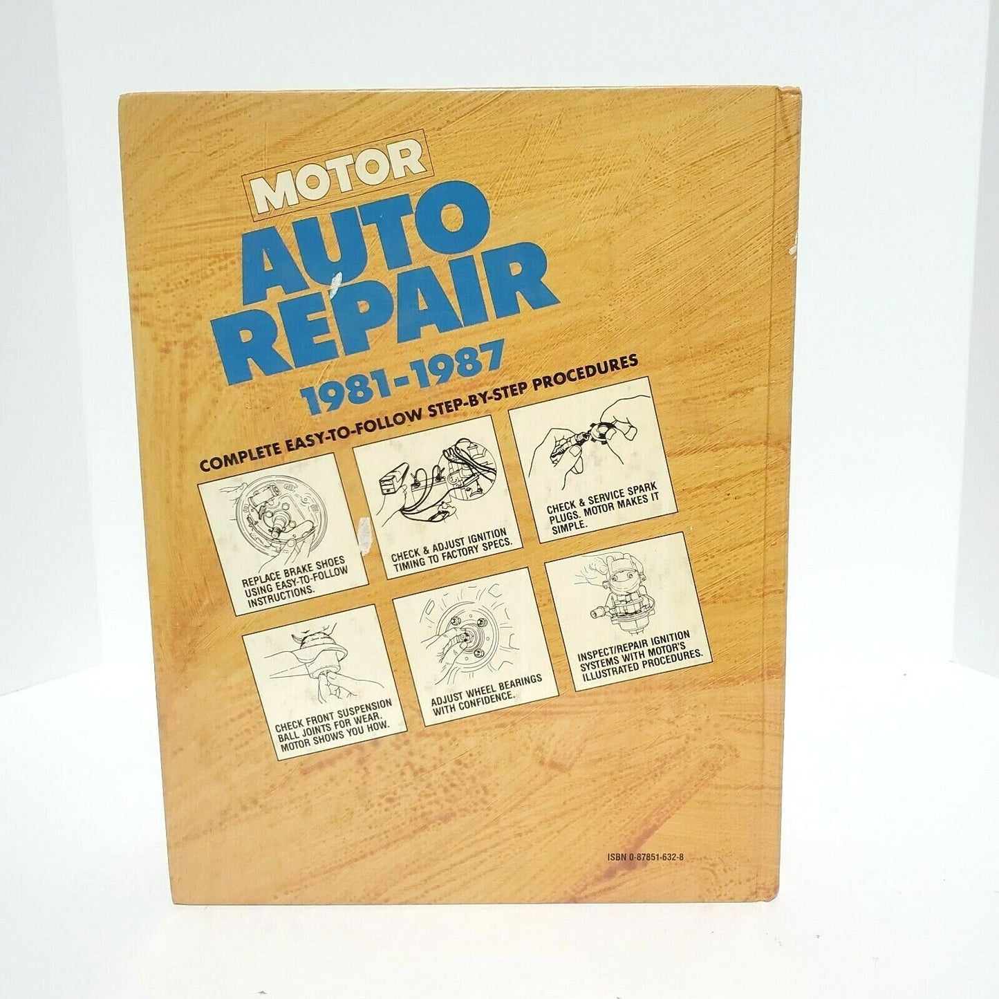 MOTOR Auto Repair Manual 50th Edition 1981-1987 • First Printing - Hardcover
