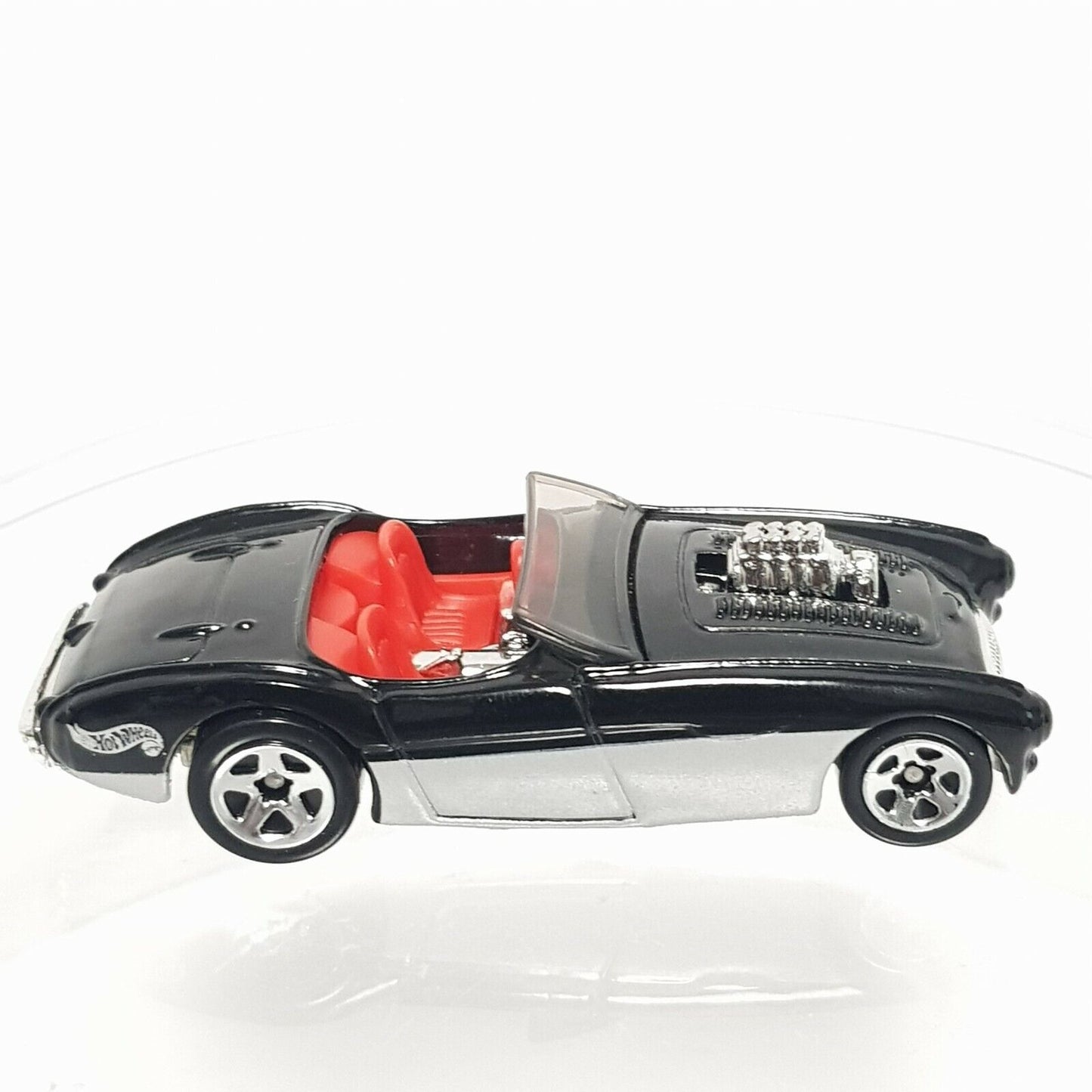 HOT WHEELS Austin Healy Sprite Custom Hotrod Black / Red (2000)