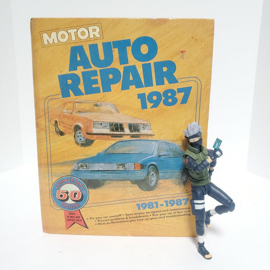 MOTOR Auto Repair Manual 50th Edition 1981-1987 • First Printing - Hardcover