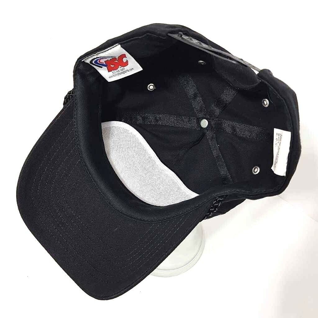 Daytona International Speedway Mens ISC Motorsports Baseball Cap Black OS New