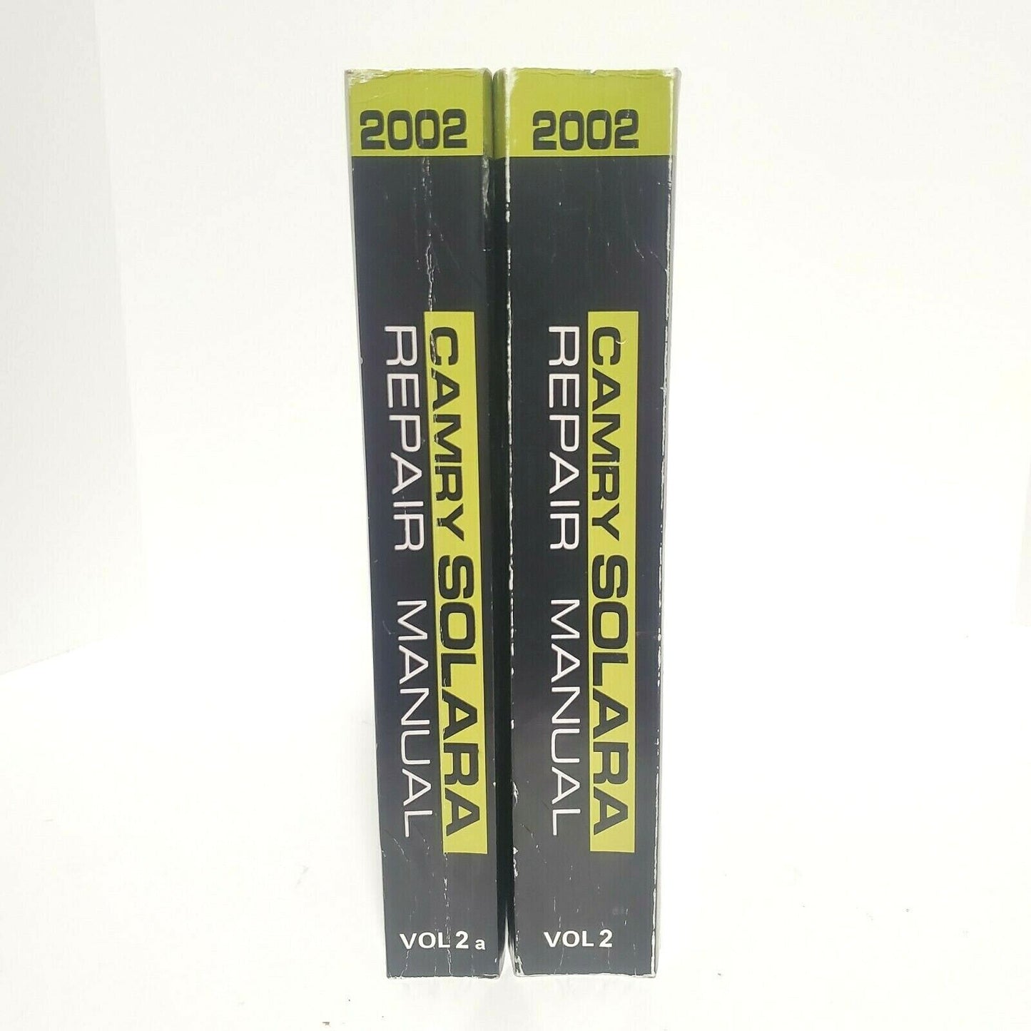 Toyota Camry Solara 2002 Shop Repair Manuals Original OEM Service Books 2 + 2a