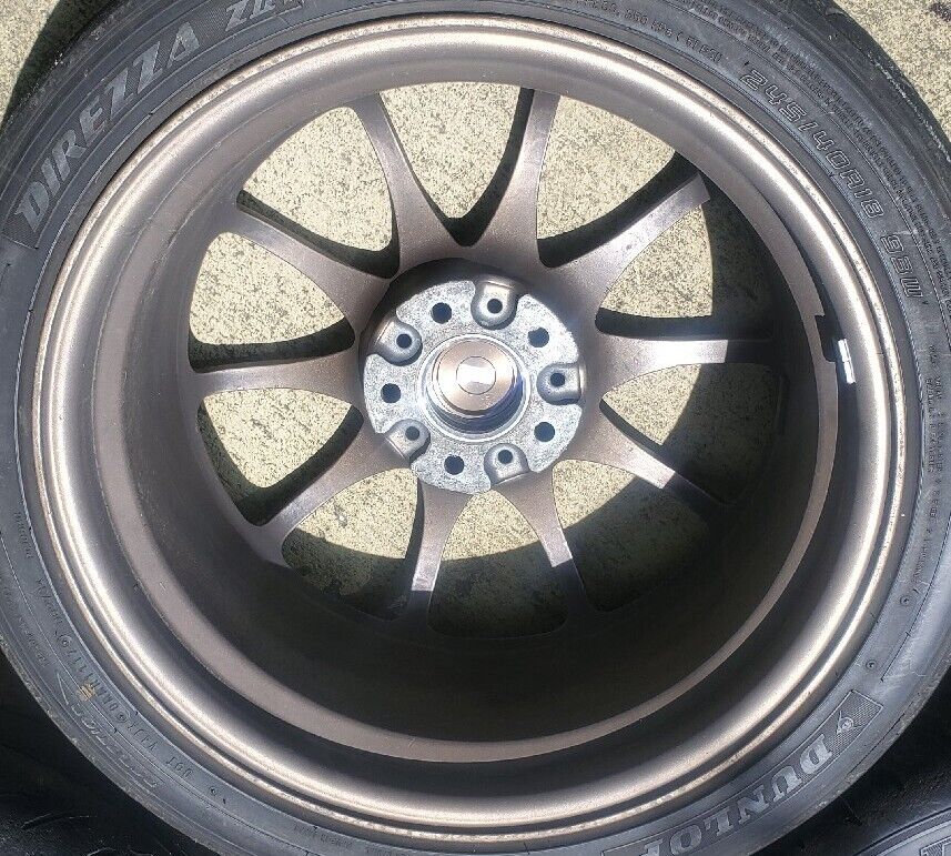 Volk Racing CE28N 18x8.5 +30 5x114.3 Bronze (4 Wheels)