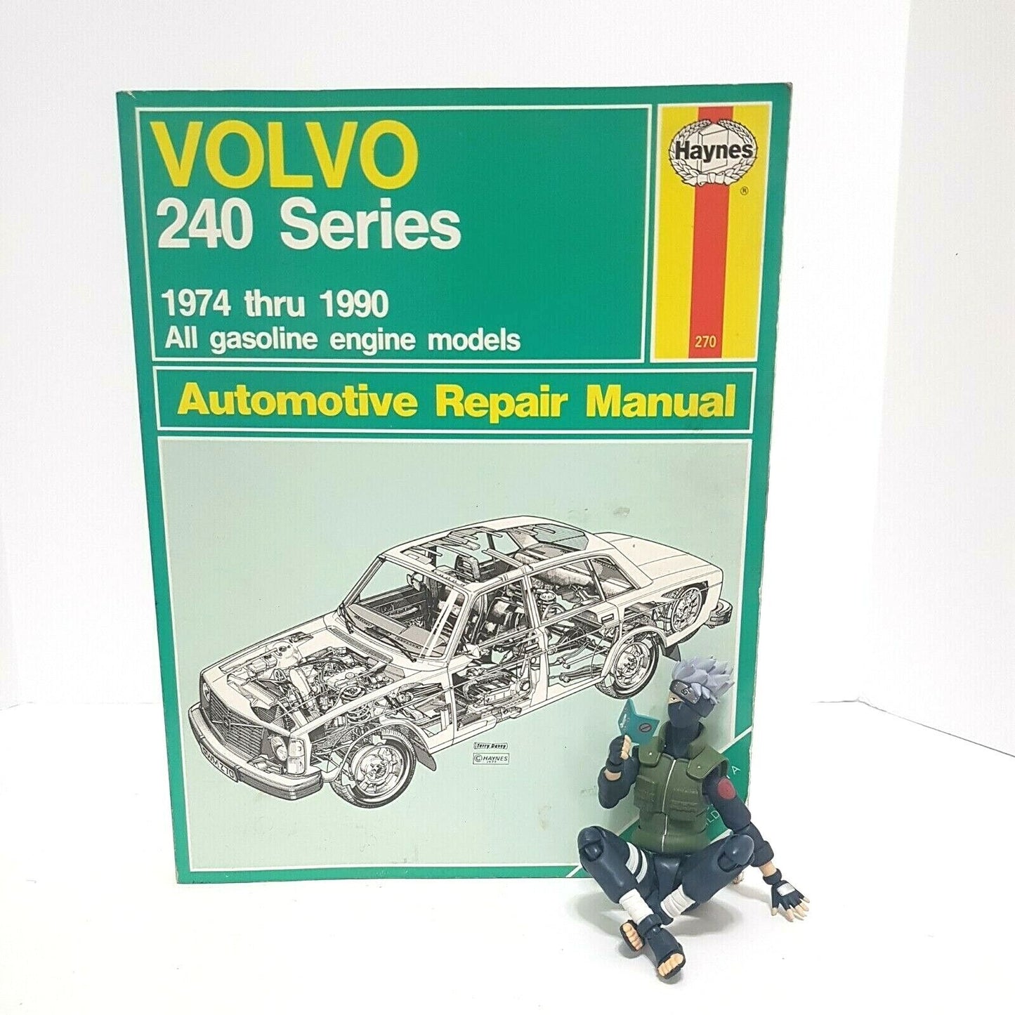 Haynes 270 Repair Manual for Volvo 240 series, 1974 thru 1990 B230 Turbo PRV V6