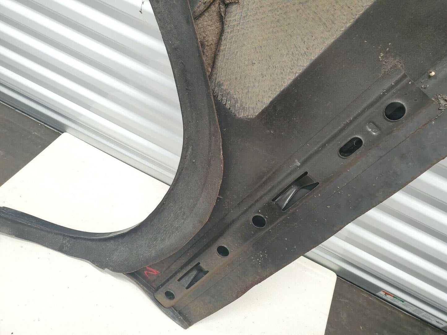 Volvo 245 / Volvo 240 Turbo Wagon Rear Driver Side Quarter Panel Black 1983
