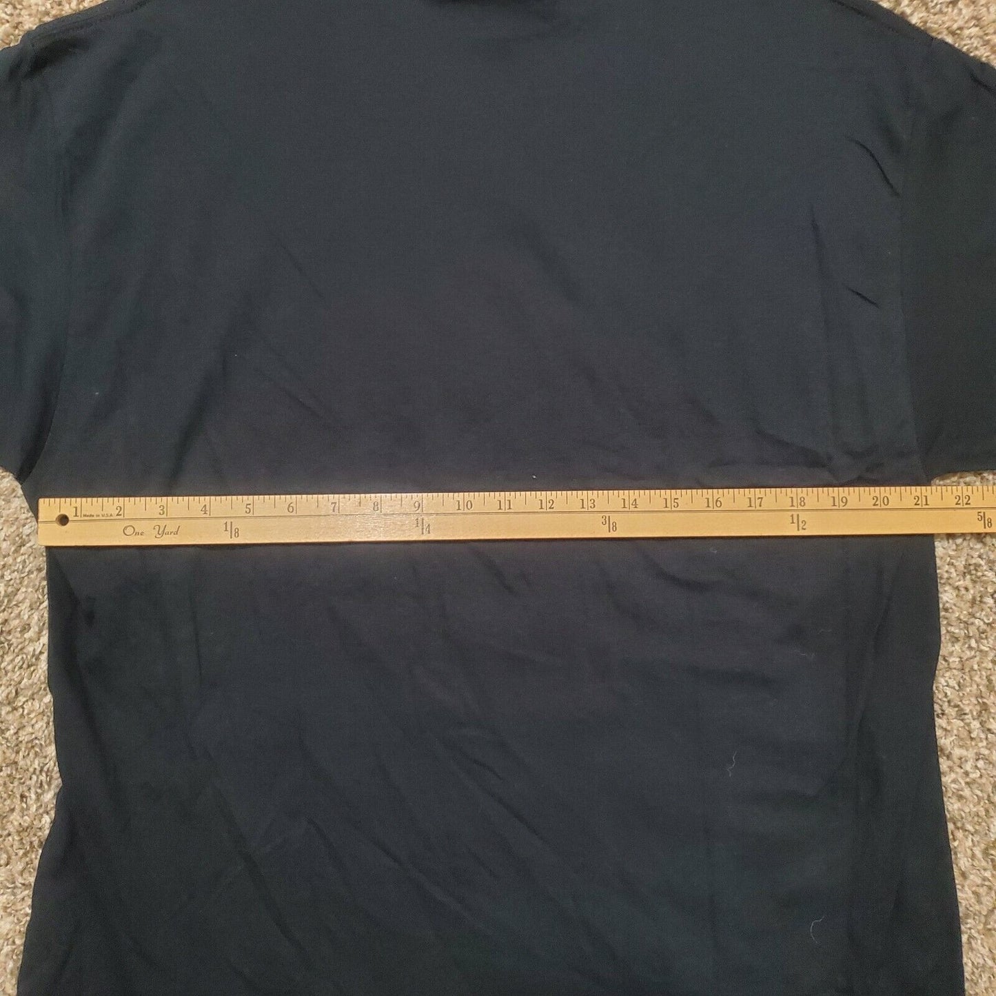 Corvette Racing C7 Jake Skull Black / Yellow Gildan T-Shirt Heavy Cotton sz XL
