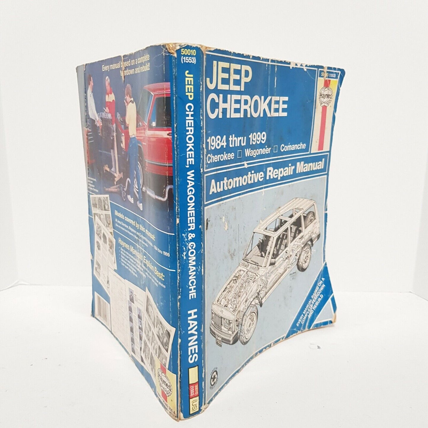 HAYNES 50010 Repair Manual for Jeep Cherokee Wagoneer Comanche 84-93 Used 1553