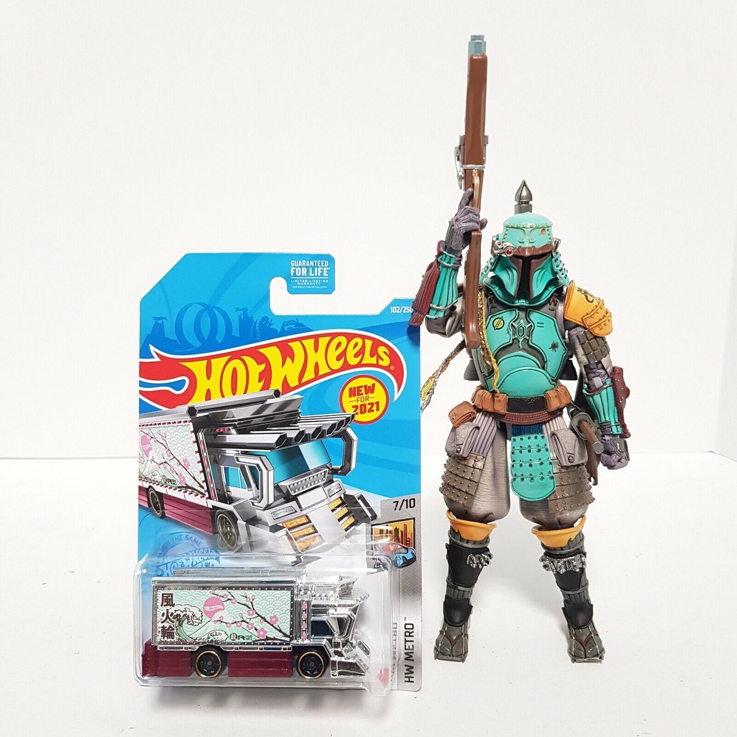 2021 HOT WHEELS #102 Raijin Express. Near Mint to Mint Package. New!