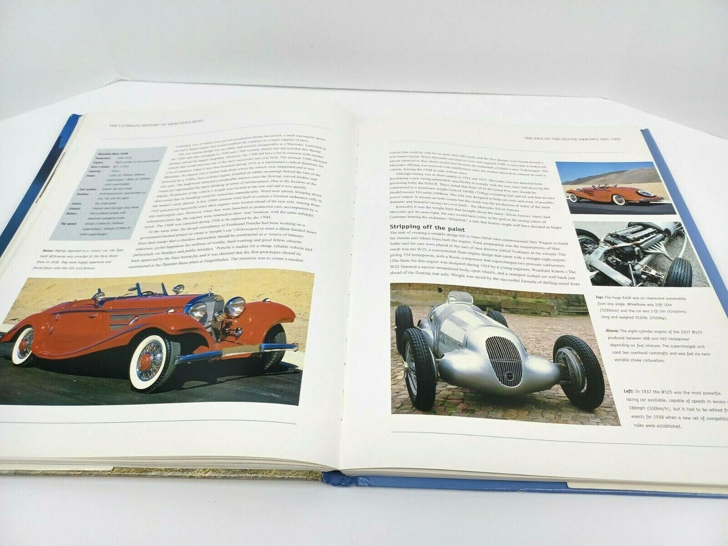 The Ultimate History of Mercedes-Benz Hardcover - Parragon Publishing