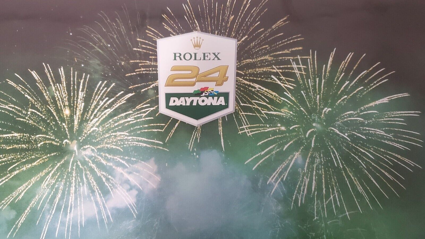 2024 Rolex 24 Endurance Race at Daytona Official Event Poster + IMSA Decal