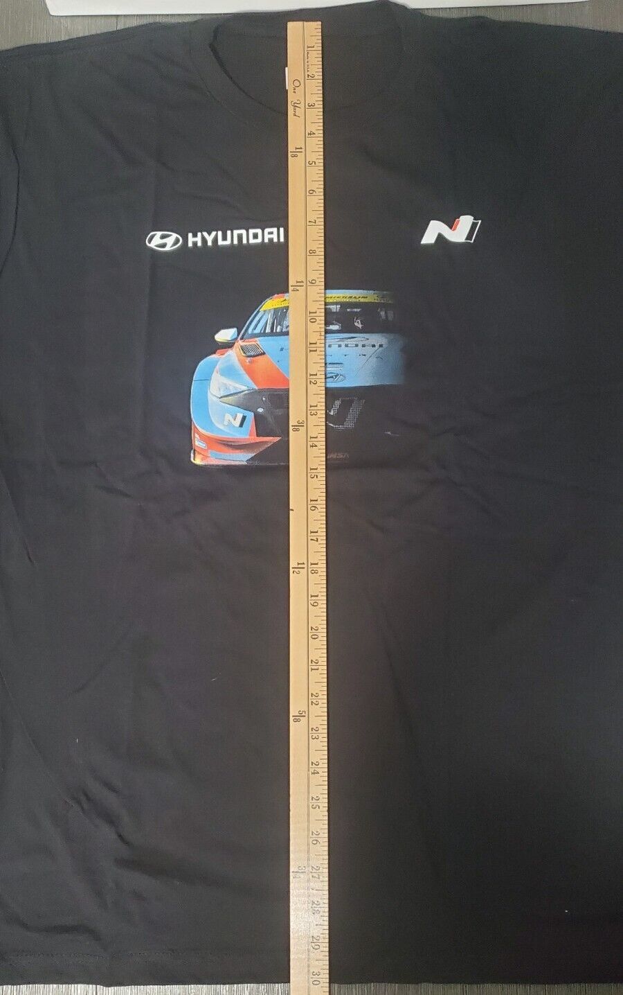 2024 Hyundai Elantra N TCR T-shirt Rolex 24 Hour IMSA Race at Daytona Size XL
