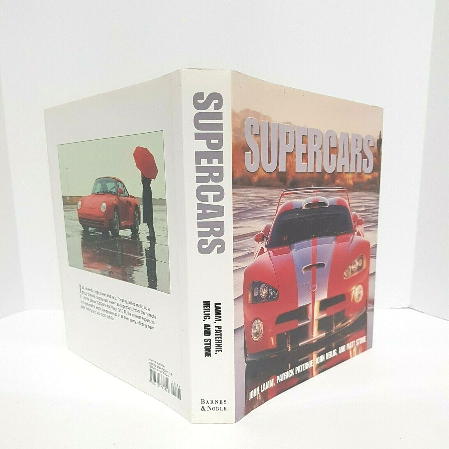 SUPER CARS - John Lamm, P.peternie H-cover Viper - Porshe 911 - Corvette Book