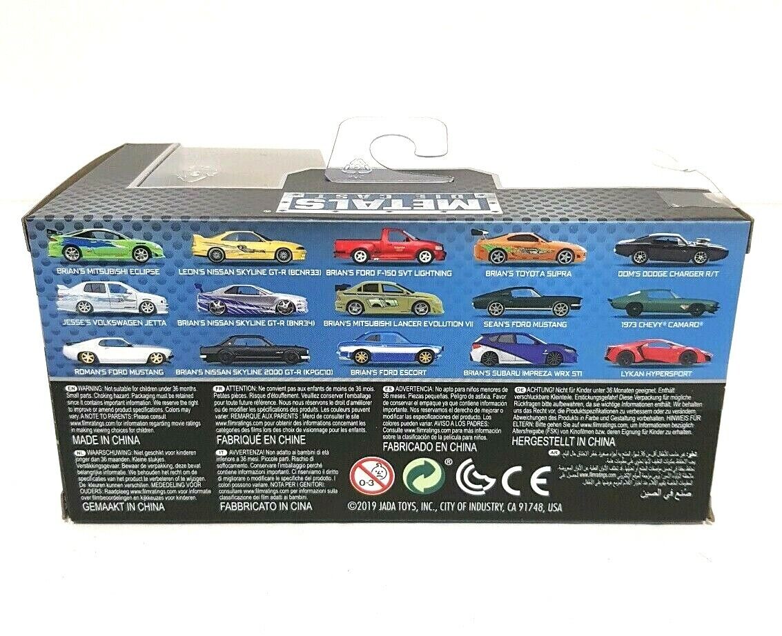 FAST & FURIOUS Brian's Nissan Skyline 2000 GT-R (KPGC10) Hakosuka Die-Cast 1:32