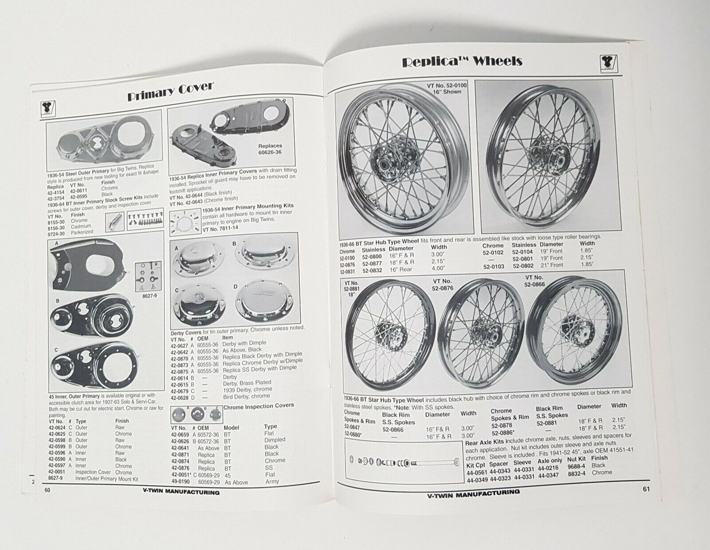 2002 V-Twin Manufacturing Product Reference Guide Flathead Resto Side Valve