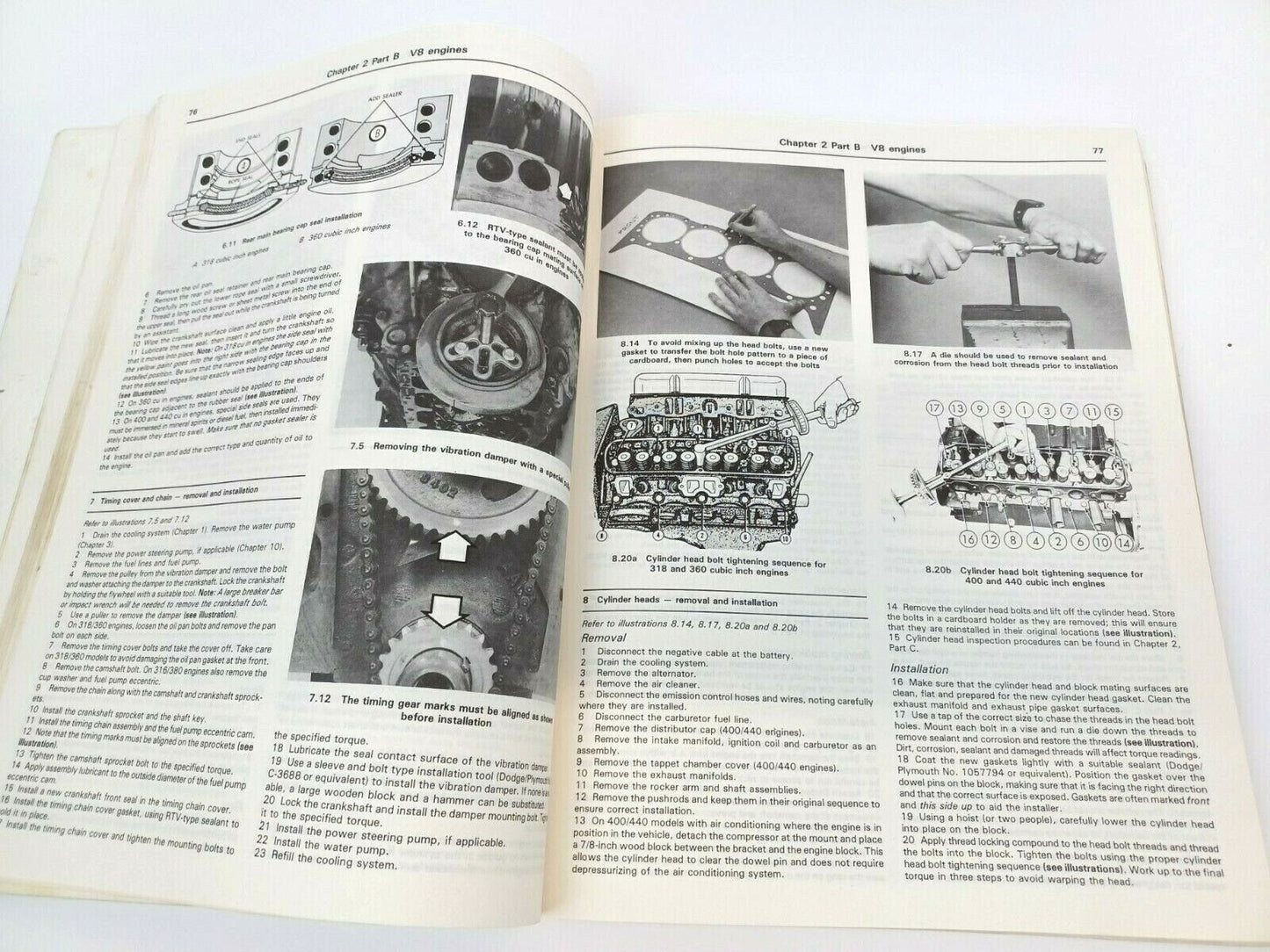 HAYNES 349 Dodge & Plymouth Vans Workshop Manual 1971 - 1986 All Full-Size