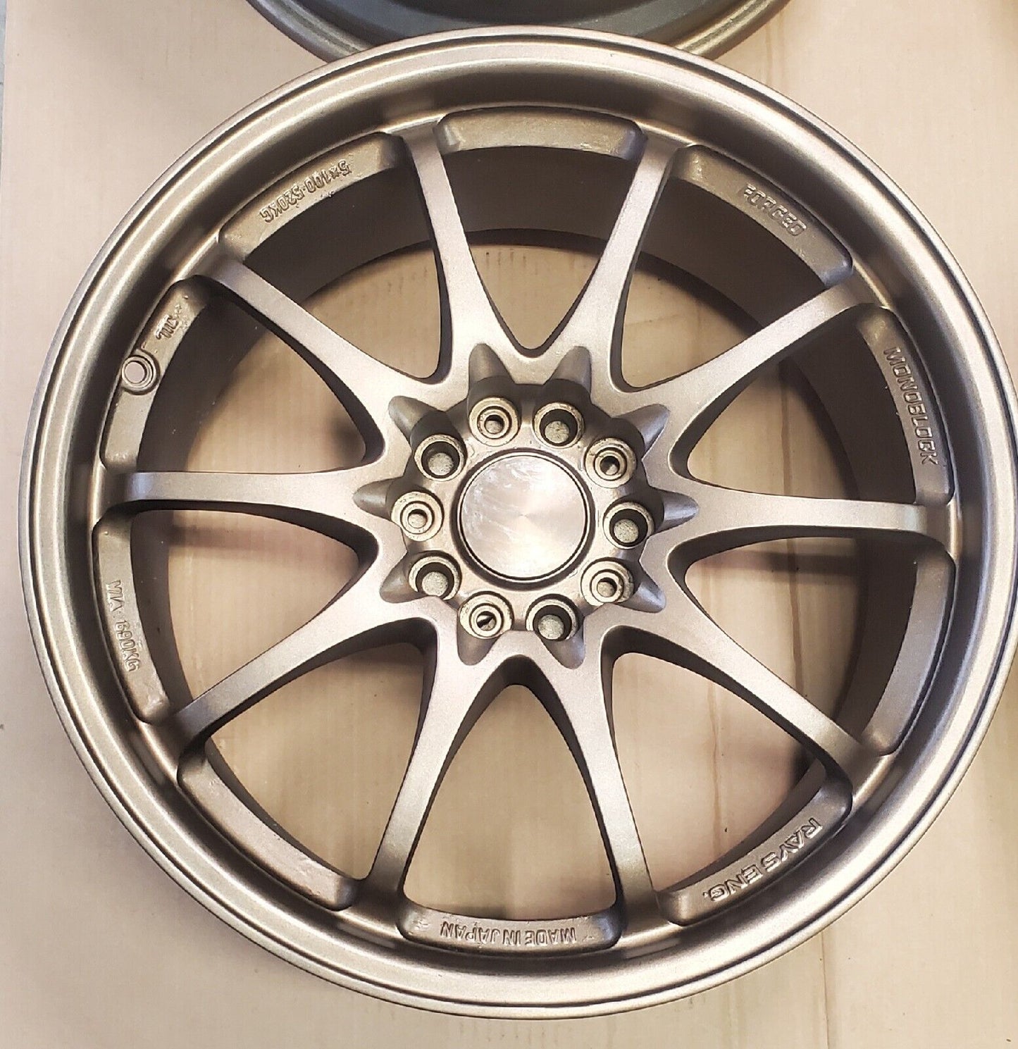 Volk Racing CE28N 18x8.5 +30 5x114.3 Bronze (4 Wheels)