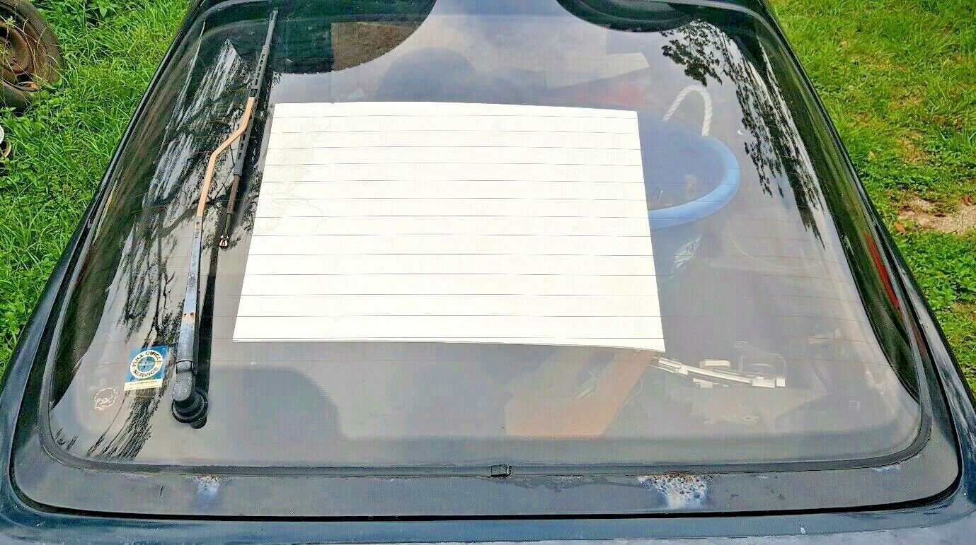 MAZDA RX-7 FC3S 86-91 Infini 10ae Bronze S4 / S5 Rear OEM Hatch Glass RARE JDM!!