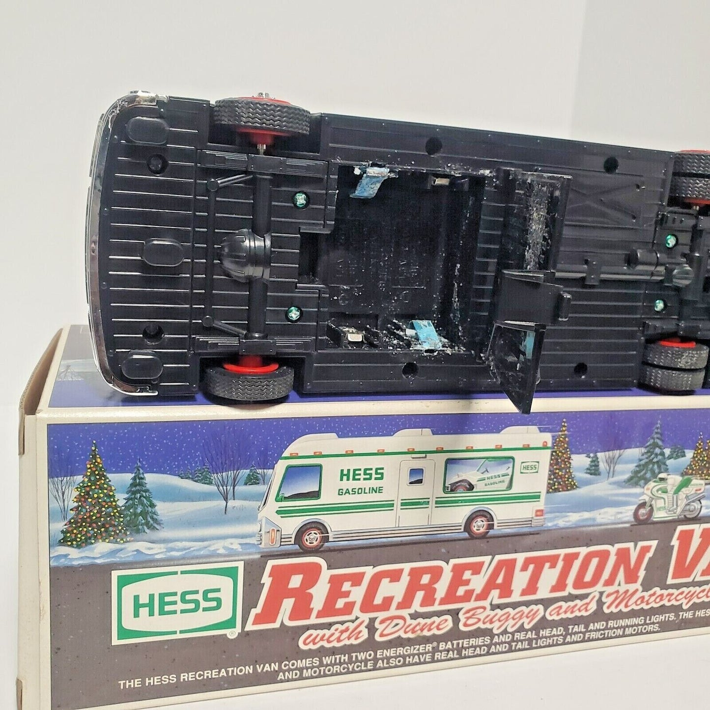 1998 Hess Truck Recreation Van w/ Dune Buggy and Motorcycle + Extra!!!