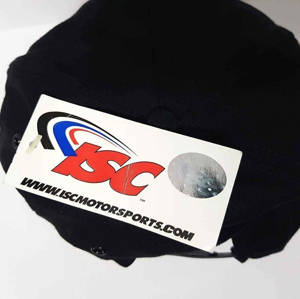Daytona International Speedway Mens ISC Motorsports Baseball Cap Black OS New