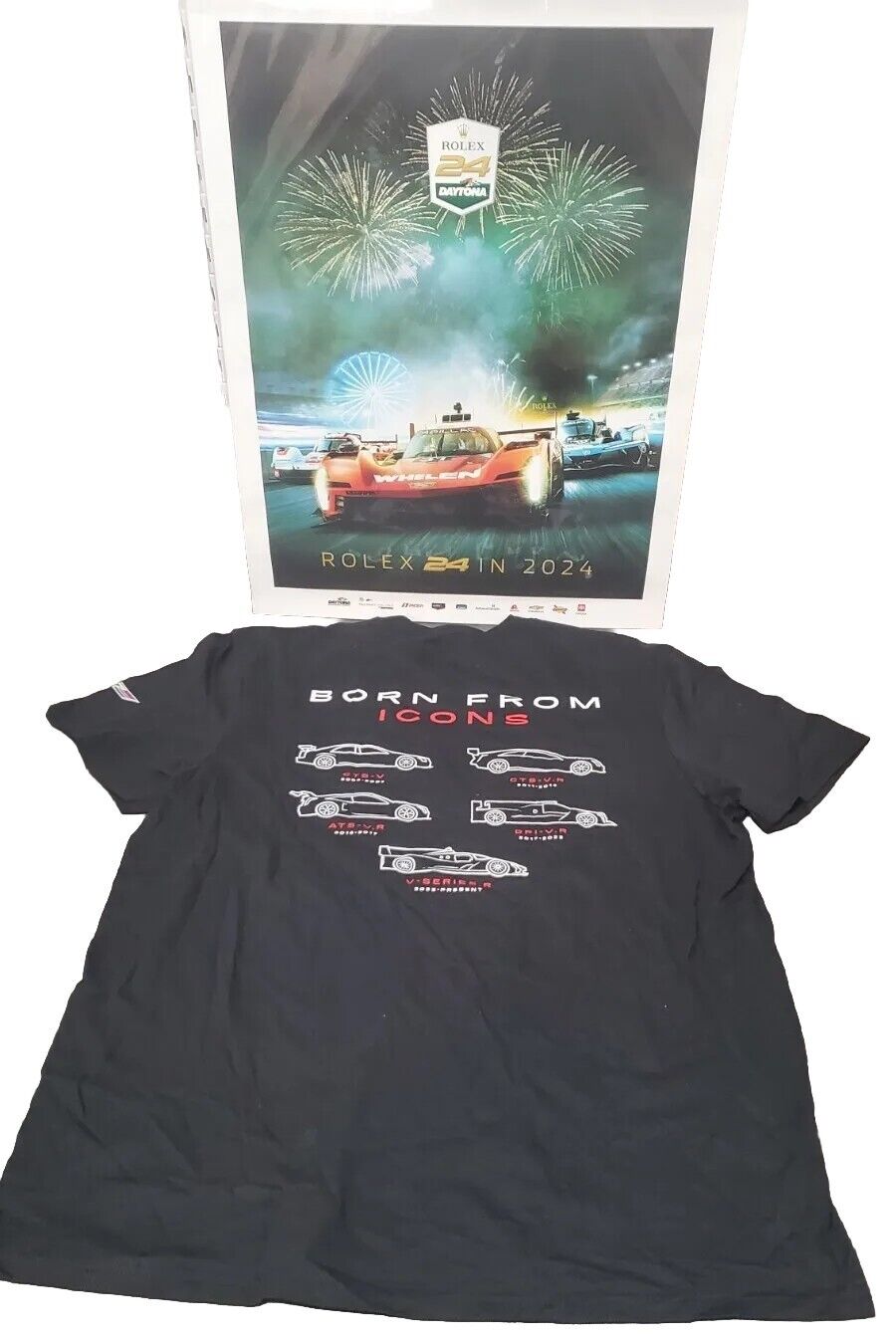 2024 CADILLAC RACING T-shirt Rolex 24 Hour IMSA Race at Daytona Size XL
