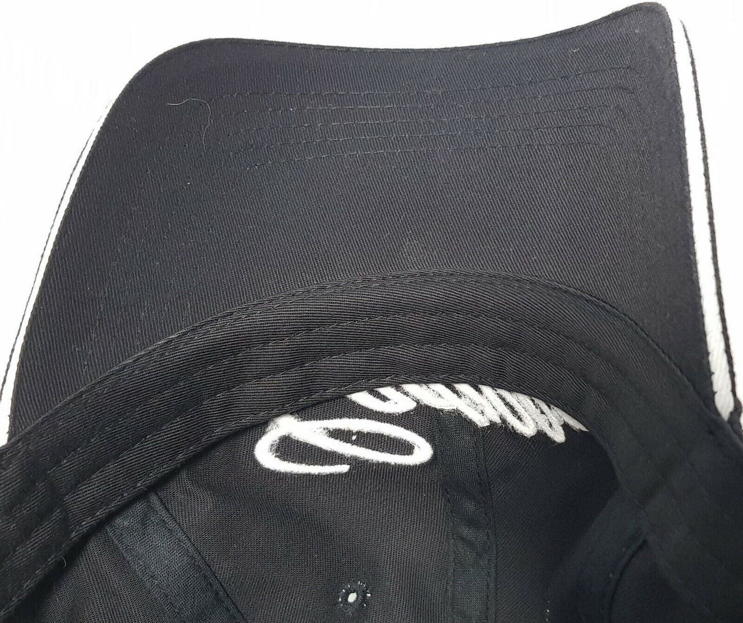 CADILLAC Callaway Golf Hat Adjustable Cloth Strapback Cap Black White PGA Tour