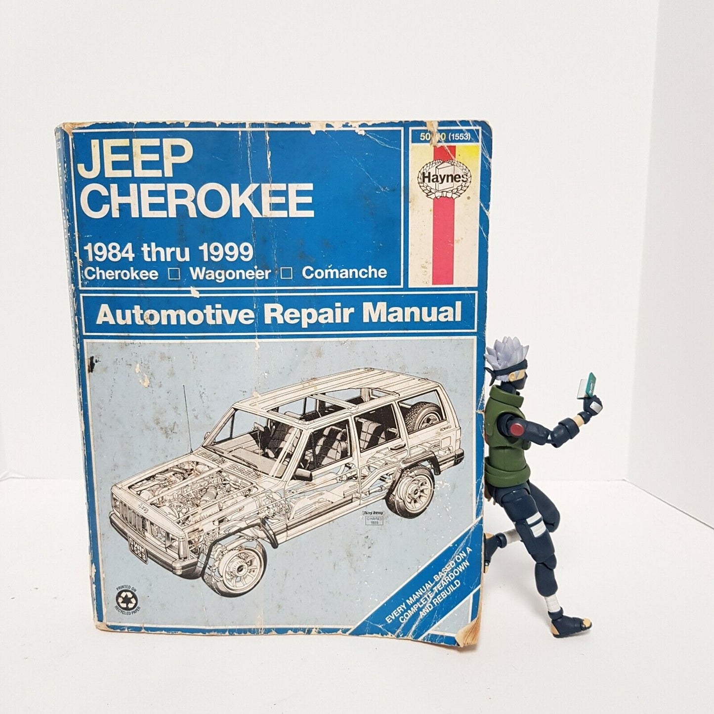 HAYNES 50010 Repair Manual for Jeep Cherokee Wagoneer Comanche 84-93 Used 1553