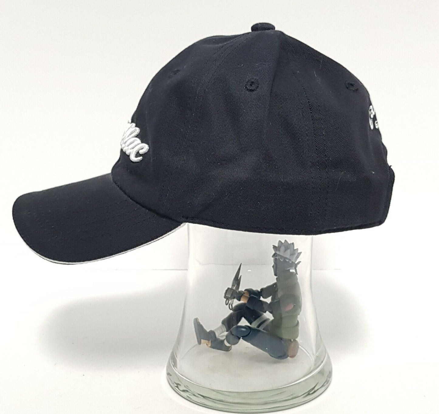 CADILLAC Callaway Golf Hat Adjustable Cloth Strapback Cap Black White PGA Tour