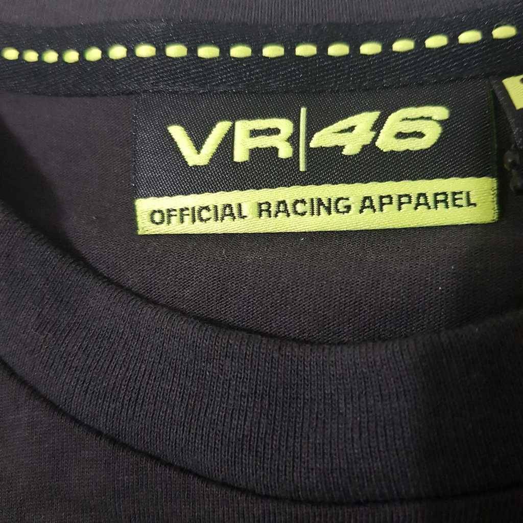 Monster Energy Valentino Rossi VR46 Racing Mens T-Shirt Gray 100% Cotton Size Small